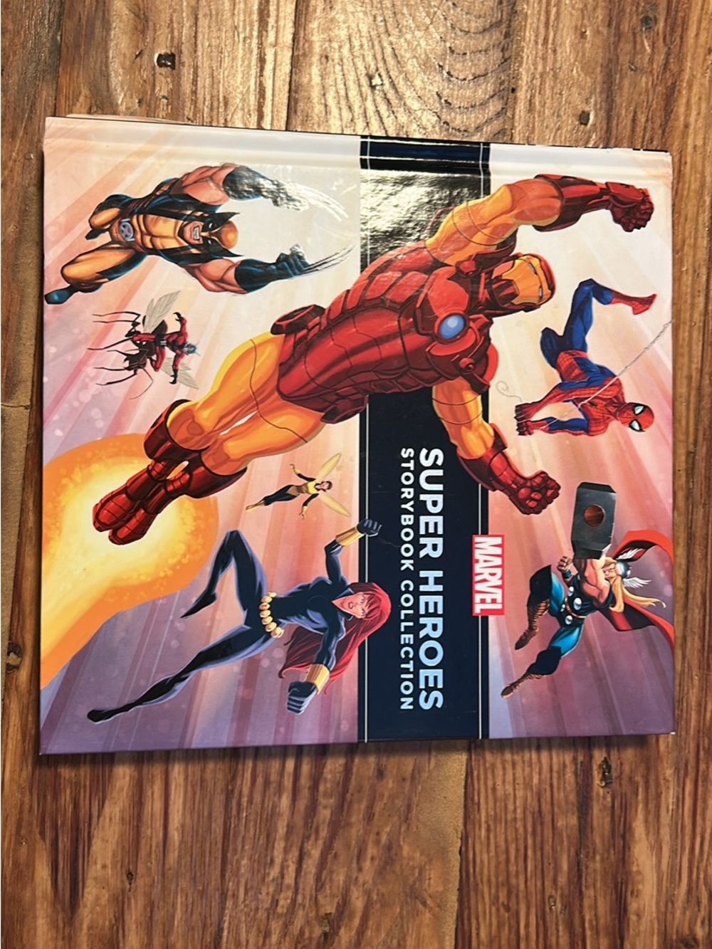 Marvel Super Heroes Storybook Collection - Red, Gold & Blue Cover